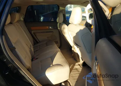 2007 Lincoln Mkx z USA, uszkodzony, nr VIN 2LMDU88CX7BJ09755